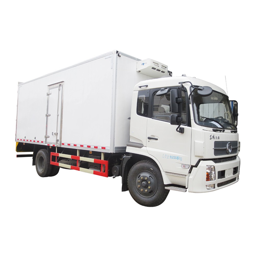 Camión refrigerado con caja de 10 toneladas Dongfeng