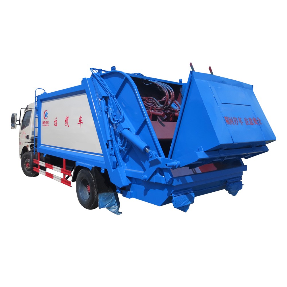 Camión de basura con brazo hidráulico Dongfeng 8 M3