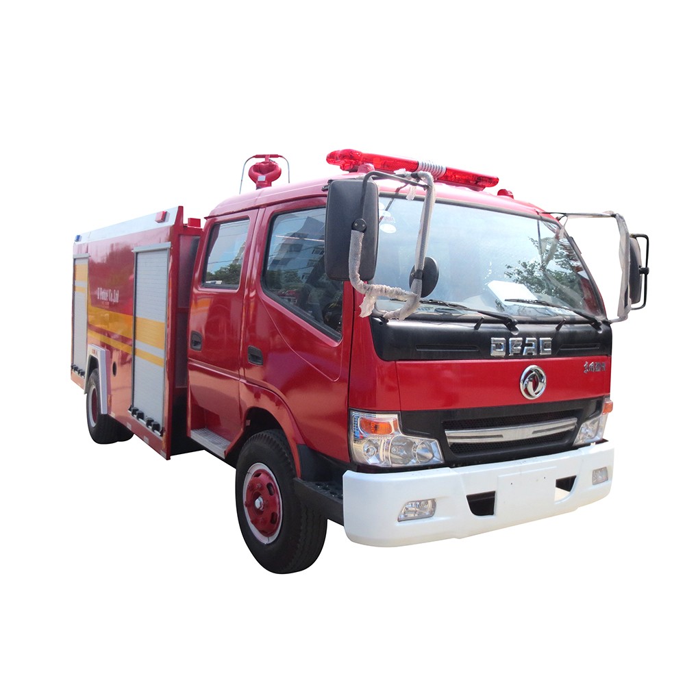 Camión de bomberos cisterna de agua de 3 cbm